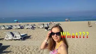 Первый день в Алании! Пляж Клеопатры в Турции июль 2018