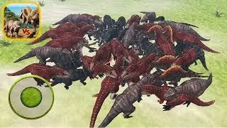 Jurassic Battle Simulator 3D: Carnotaurus Vs Tyrannosaurus - Android Gameplay