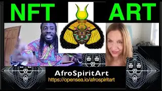 NFT Afrrican Psychedelic Art!! 👁👁!!! MUST SEE