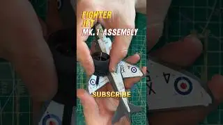 Fighter jet assembly and Paint process #scalemodel #modelaircraft #scalemodelbuilding #aircraft