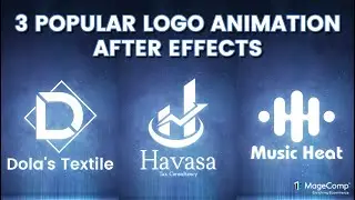 3 Popular Logo Animation | After Effects