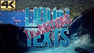 Liquid Texts And Transitions | Motion Graphics - Videohive template