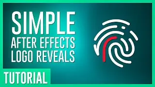 Beginner After Effects Tutorial | 3 Easy Logo Reveal Animations (No plugins)