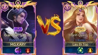 "FLO ĐỐI ĐẦU LAURIEL" Liệu Ai Sẽ Là Trùm Lane top Và Một Đêm Leo Rank Chinh Phục Cục Vàng Flo