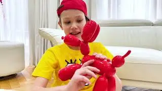 Катя и Макс их питомцы