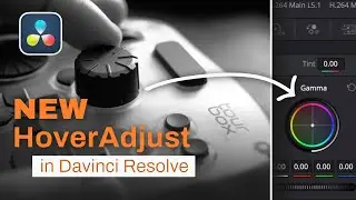 TourBox New Feature: HoverAdjust for Davinci Resolve | Tutorial