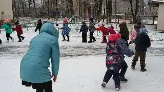 Зимние игры на свежем воздухе