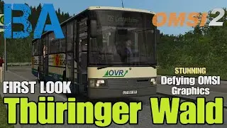 Thüringer Wald FIRST LOOK - Stunning NEW German Map - SimART Studios - OMSI 2