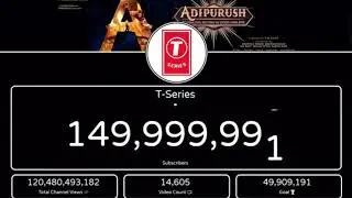 The Exact Moment T Series Hit 150 Million Subscribers