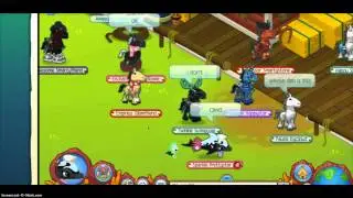 animaljam-Dolphin at the horse only party