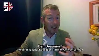 Mensaje de Ben Beaumont, Head of Teacher Education, Trinity College London