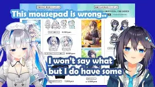 Kanata and Kirame talk about Oshio-mama merchs and "that" [Amane Kanata/Sorahoshi Kirame]