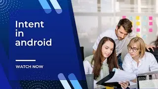 How to open new screen in android studio || Intent() || getIntent()