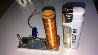 Мини качер Бровина или катушка Теслы Mini Kacher Brovina or Tesla Coil
