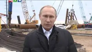 Сюжет – Владимир Путин посетил Крым