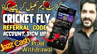 Cricket fly App 2023 || Earning App Withdraw Easypaisa Jazzcash || Online Earning in Pakistan