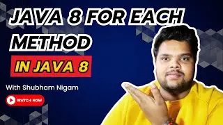 Java 8 forEach method | What is Java 8 forEach method | Use of forEach method in Java 8