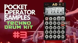 POCKET OPERATOR KO-33 Techno Drum Kit #3 Sample