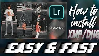 HOW TO INSTALL XMP/DNG ON LIGHTROOM || FAST AND EASY TUTORIAL