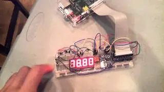 Time & Temp display for Raspberry Pi