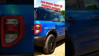 Ford Bronco Sport Sasquatch Package. #ford #fordbroncosport #fordbronco