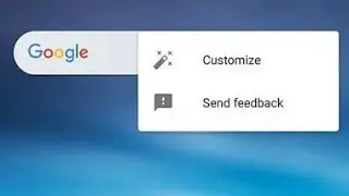 How to edit Google search  widget