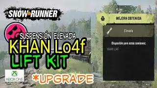 SnowRunner Upgrade location / khan lo4f lift kit / Taymir / suspension elevada / mejora