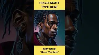 【 Travis Scott Type Beat 】👉 Never Too Late ⚠️  🎹  #travisscotttypebeat ott #shorts #travisscott