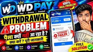 WD Pay App Withdrawal Problem 2026 | Withdrawal Pending, Problem Solve & Latest Update