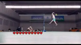 Head shot in badminton #badminton