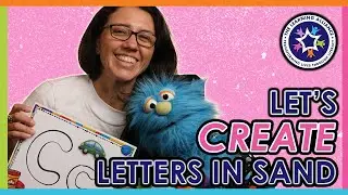 Let’s CREATE Letters in Sand