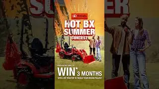 Imagine what you could get done this summer with a BX Tractor !