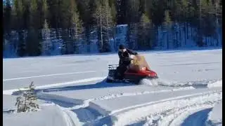 Flextrack Mpv i Djupsnö