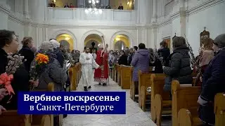 Вербное воскресенье в Санкт-Петербурге