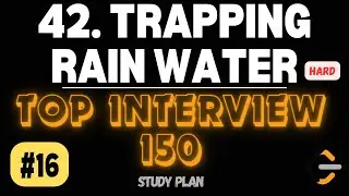 Leetcode | 42. Trapping Rain Water | Hard | Java Solution