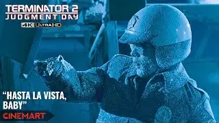 TERMINATOR 2 (1991) | Truck Chase | "Hasta la vista, Baby" Scene 4K UHD