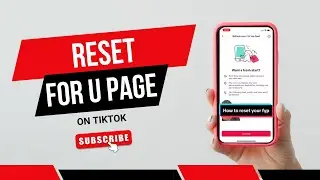 How To Reset TikTok FYP [FOR YOU PAGE]