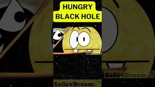 HUNGRY GIANT #space #planets #solarsystem  #blackhole