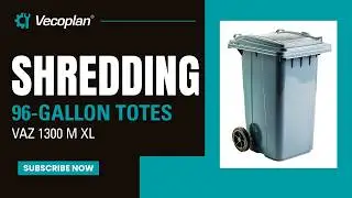 Vecoplan VAZ 1300 M XL Processing 96-Gallon Carts