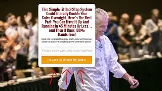 Simple 3 Step System Doubles Your Video Sales Letter (VSL) Conversions Overnight (Online Marketing)