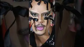 Maquiagem para o Carnaval 2024 🖤 #makeup