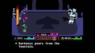 Deltarune Chapter 1 - Apologize to darkners to get the pacifist ending.