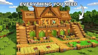 Minecraft: How to Build a Starter Survival Base | Tutorial🏠