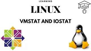 Learning LINUX CentOS From Scratch ||  VMSTAT and IOSTAT commands in linux