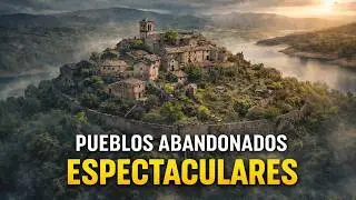 Los 10 Pueblos ABANDONADOS más IMPRESIONANTES de España (Parecen de Otro Mundo)