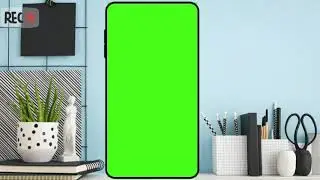 Samsung Green Screen Mobile Frame || No Copyright.