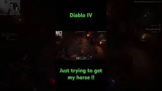 Diablo IV crashed mid boss fight !!! 