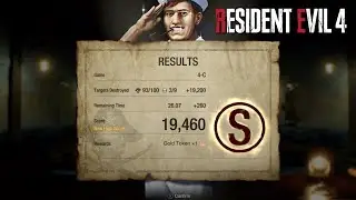 Shooting Range 4-C Challenge (S-RANK) - Resident Evil 4 Remake