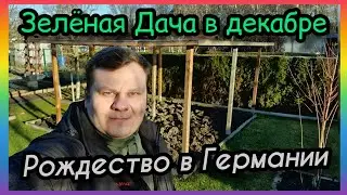 Дача в Германии в декабре. Всех с Рождеством. Frohe Weihnachten!