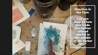 Creating Textures and Effects in Watercolor Part 2 | From live course | Watercolor with Hollis